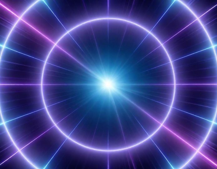 Visual representation of artificial intelligence neural connections and data flow