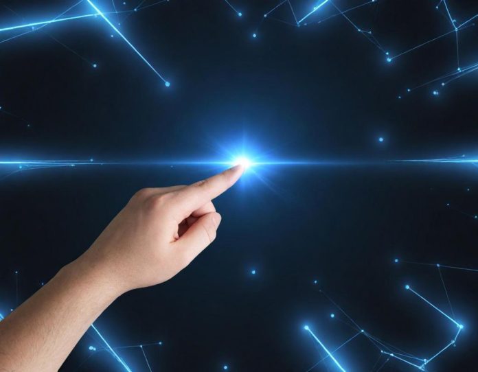 Abstract representation of human interaction with complex artificial intelligence systems