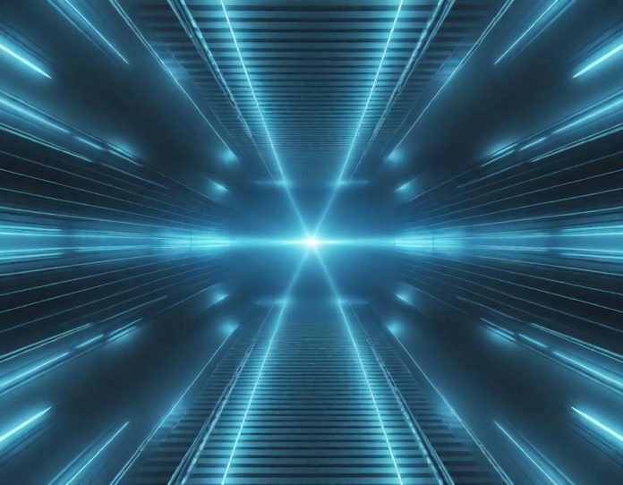 Visual representation of enterprise technology scaling showing interconnected systems and growth patterns