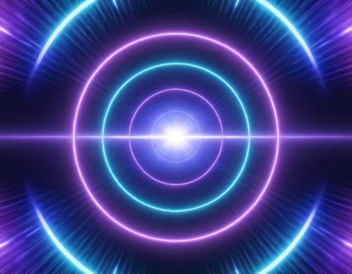 Visualization of interconnected digital nodes representing AI agent communication network