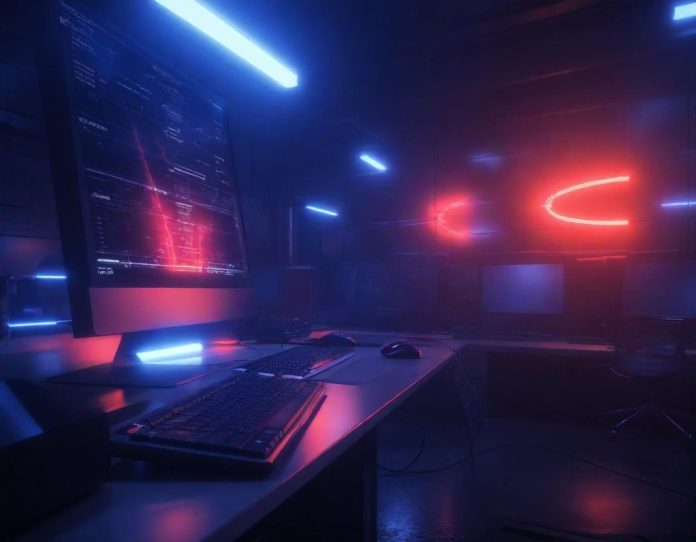 Digital security lock with visible cracks representing AI security vulnerabilities in corporate environments