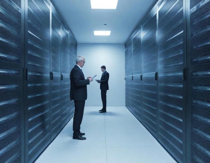 Advanced data center infrastructure representing India's growing AI computing capacity