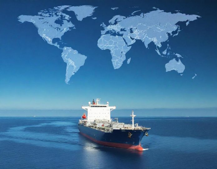 Global shipping routes highlighting strategic chokepoints and energy supply vulnerabilities