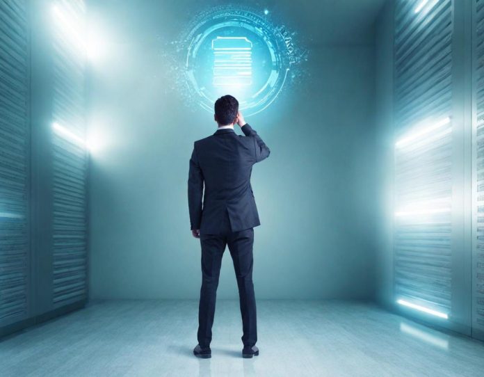 Professional organizing secure digital workspace with local server control